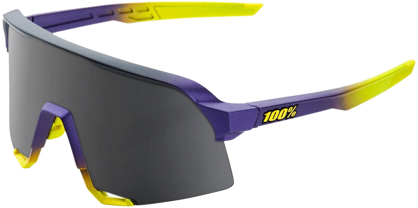100% S3 Matte Metallic Digital Brights Sport Shield w/ Bonus Lens - Eyedictive