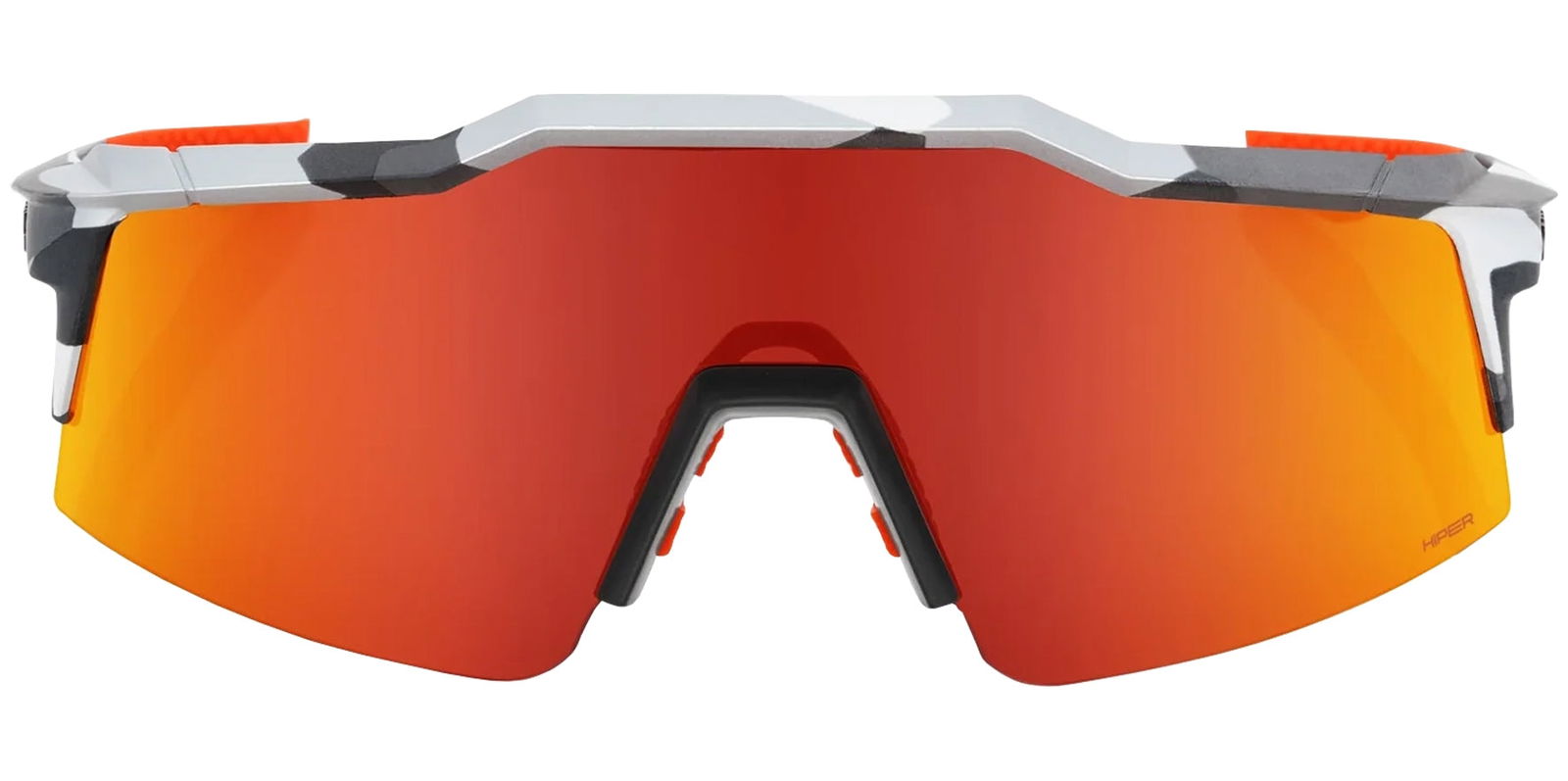 100% Speedcraft SL HiPER Semi-Rimless Shield Wrap w/ Bonus Lens - Eyedictive