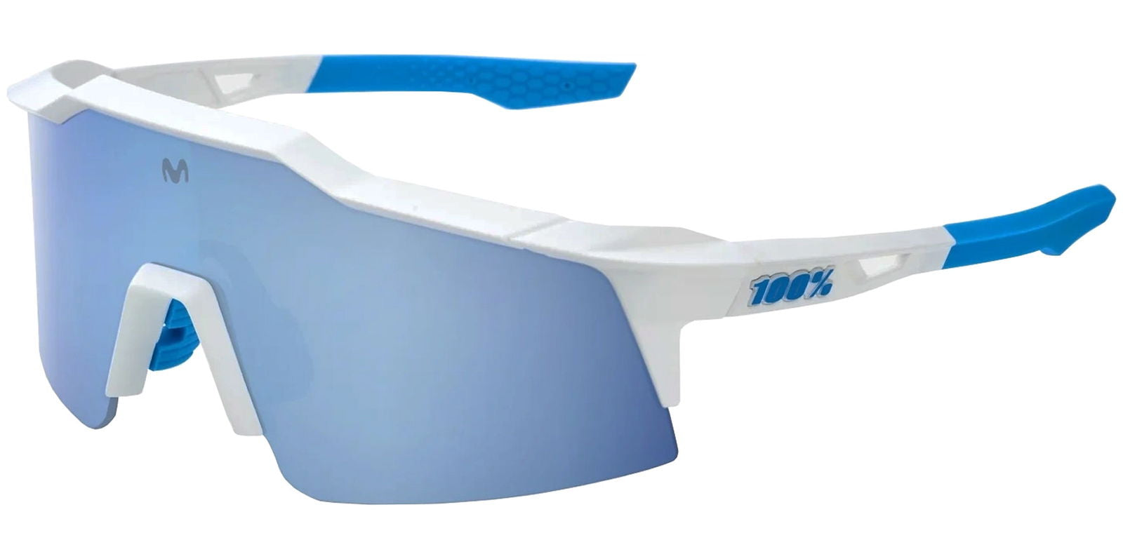 100% Speedcraft SL HiPER Semi-Rimless Shield Wrap w/ Bonus Lens - Eyedictive