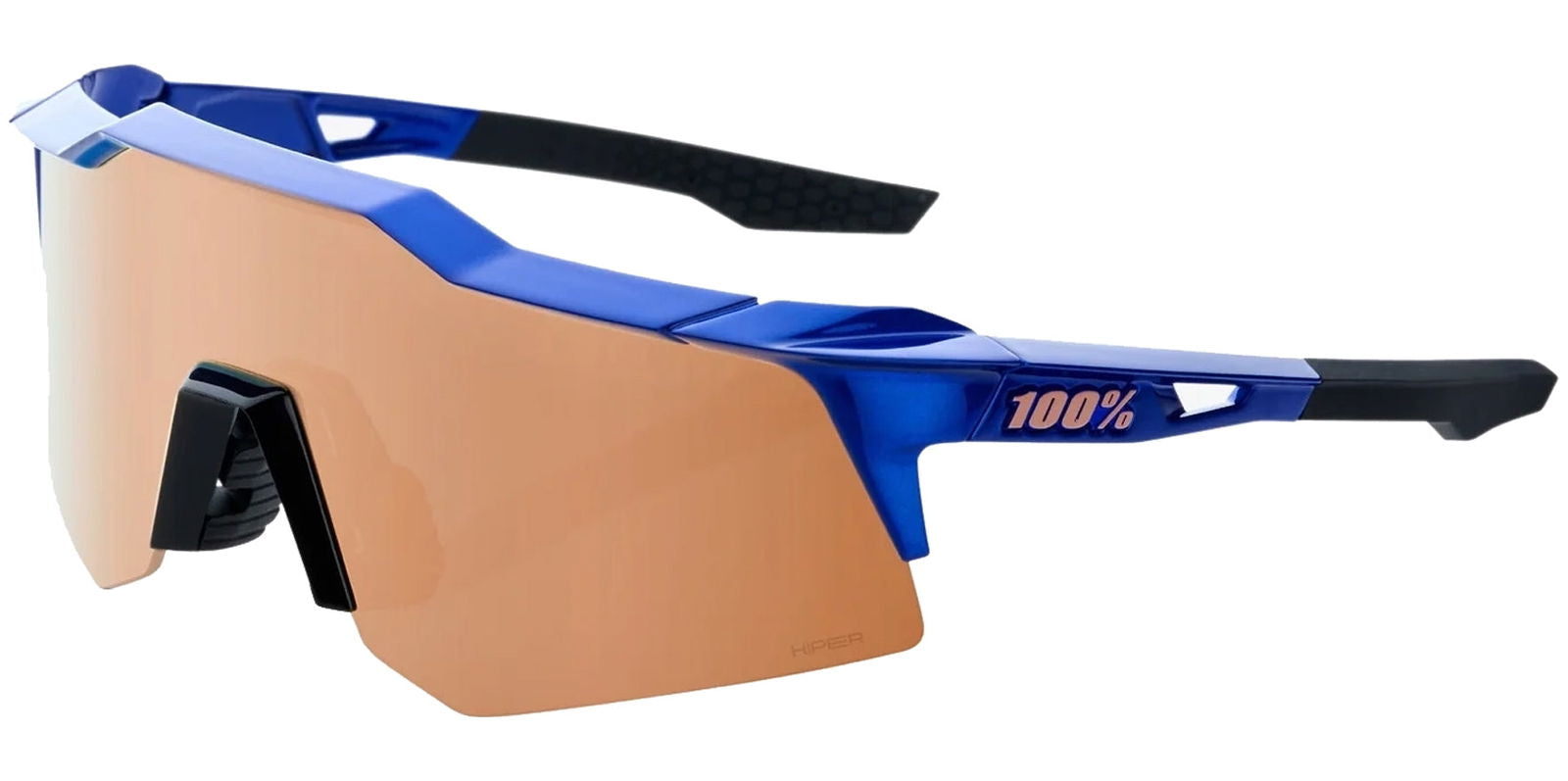 100% Speedcraft XS HiPER Semi-Rimless Shield Wrap - Eyedictive