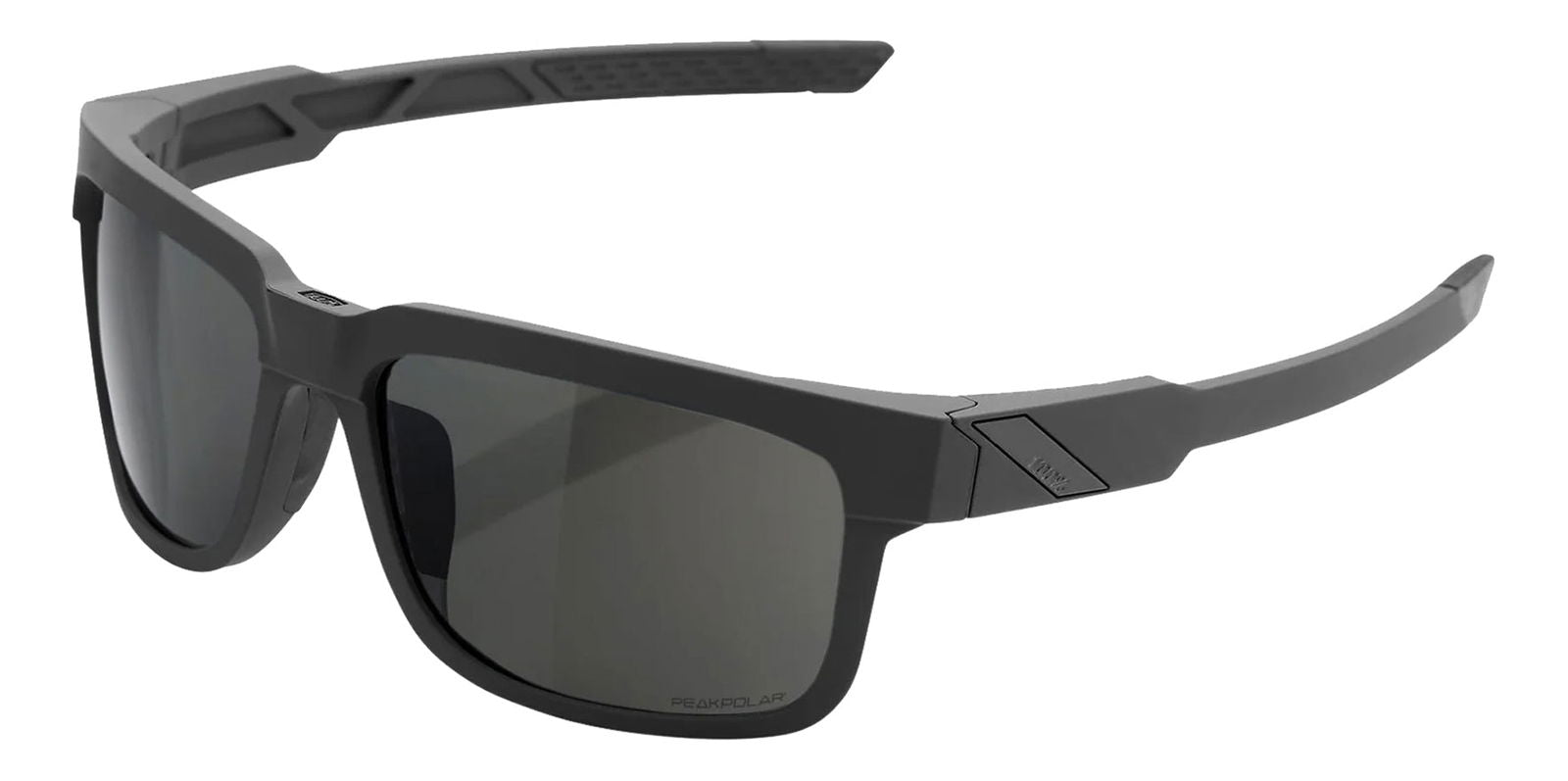 100% Type-S Polarized Soft Tact Slate Sport Wrap - Eyedictive