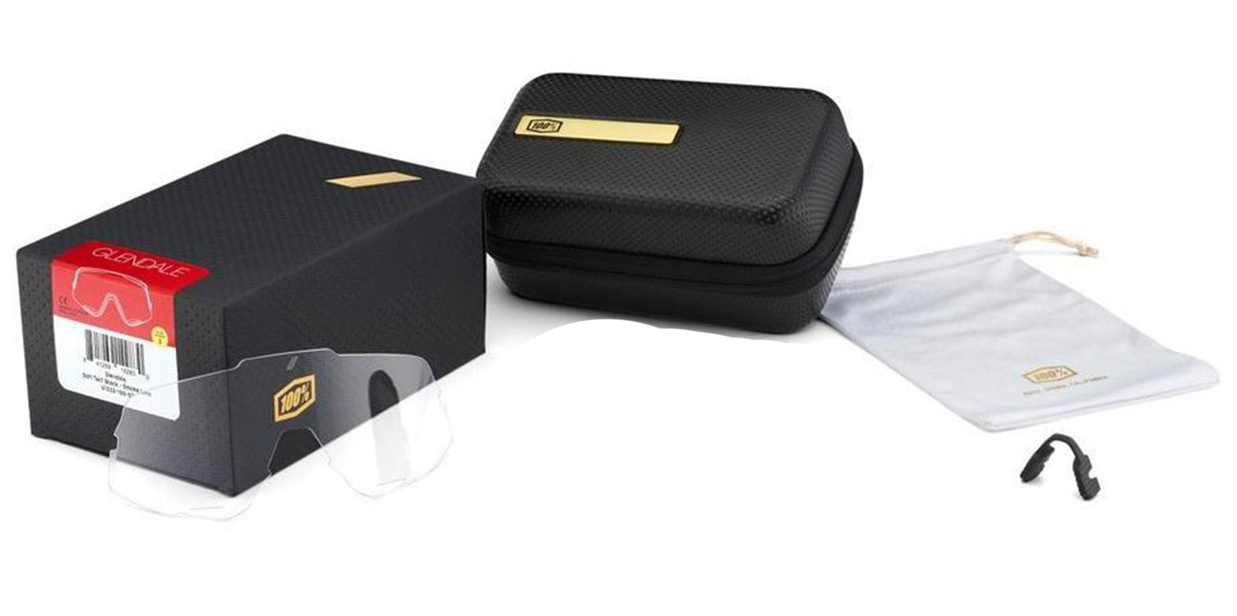 100% Glendale Sport Performance Shield w/ Clear Bonus Lens