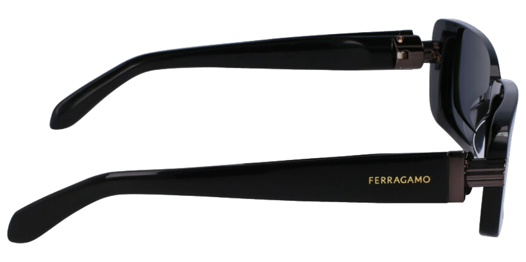 Ferragamo Soft Rectangle w/ Steel Hinges