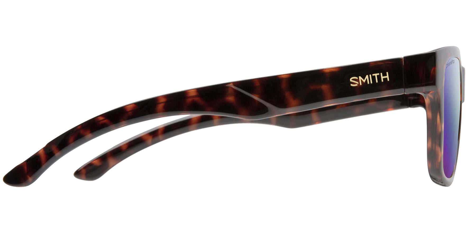 Smith Optics Lowdown Slim 2 Polarized ChromaPop Tortoise Square Sport - Eyedictive