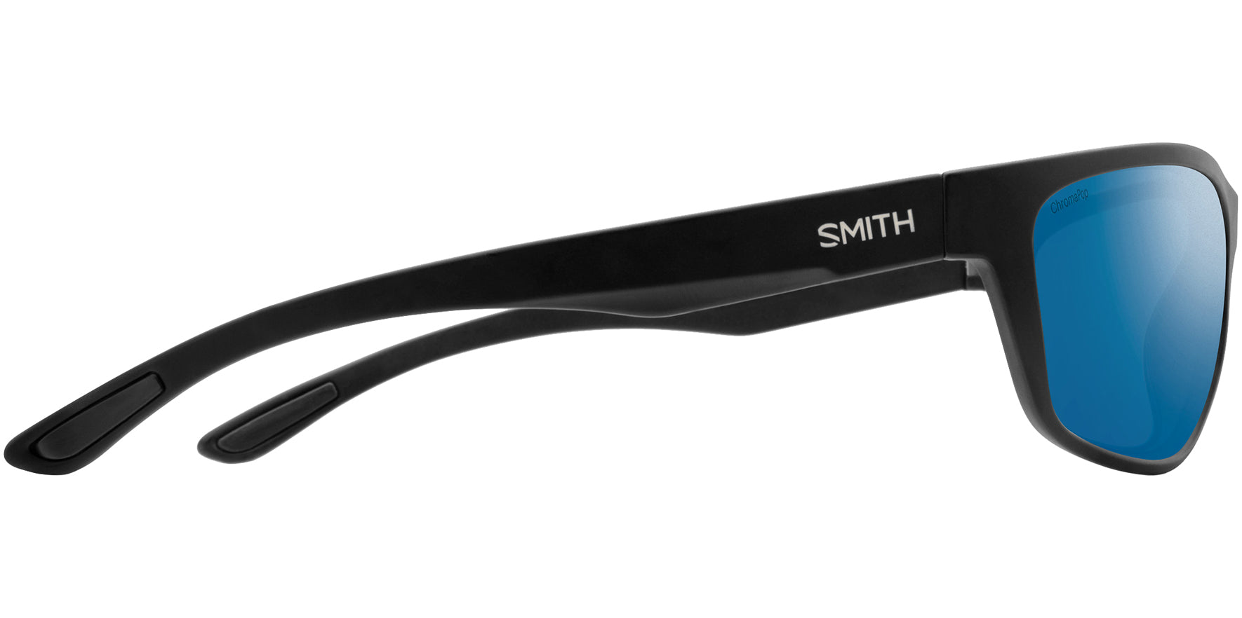 Smith Redding Polarized ChromaPop Rectangle Wrap w/ Mirror Glass Lens