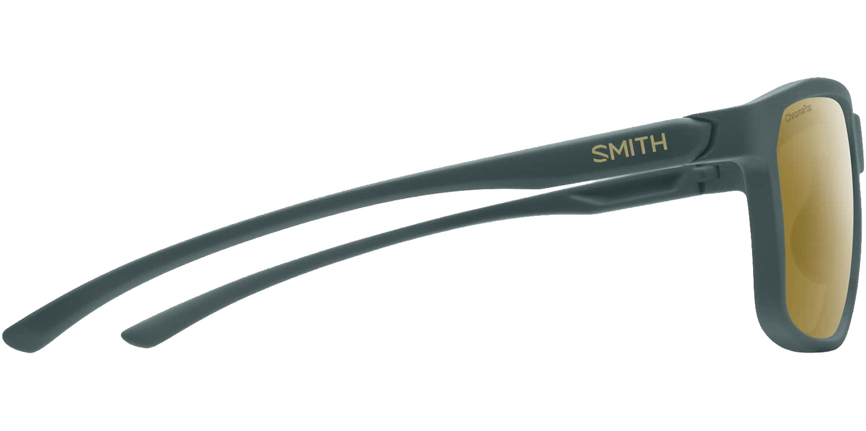 Smith Optics Pinpoint Polarized Matte Spruce Square w/ ChromaPop Lens - Eyedictive