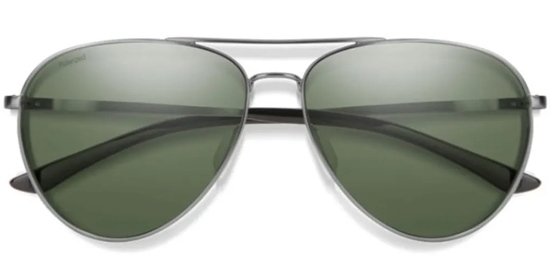 Smith Optics Layback Polarized Matte Gunmetal Aviator - Eyedictive
