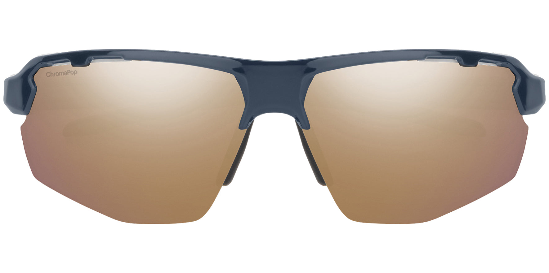 Smith Optics Resolve ChromaPop Semi-Rimless Wrap w/ Mirror Lens - Eyedictive