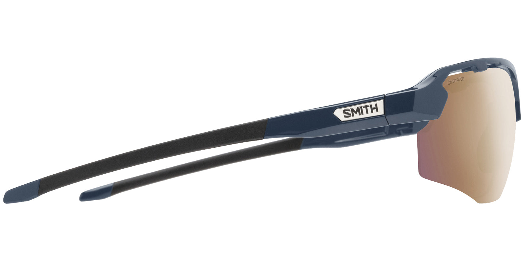 Smith Optics Resolve ChromaPop Semi-Rimless Wrap w/ Mirror Lens - Eyedictive