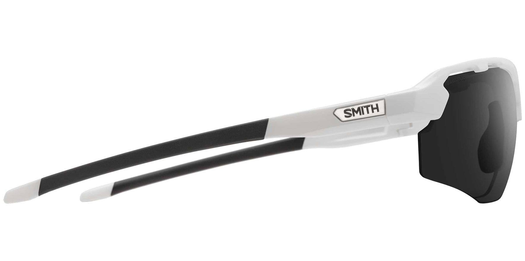 Smith Optics Resolve ChromaPop White Semi-Rimless Wrap - Eyedictive