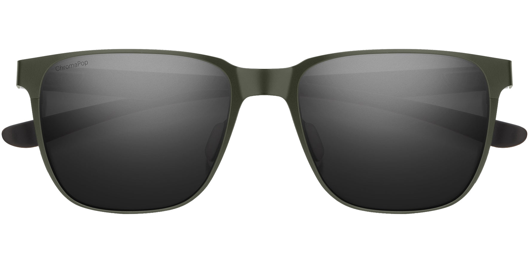 Smith Optics Lowdown Metal Polarized ChromaPop Matte Moss Soft Square
