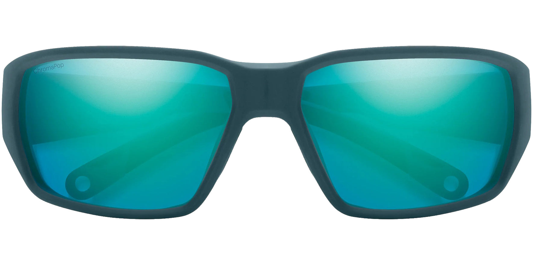Smith Optics Hookset Polarized ChromaPop Matte Pacific Wrap w/ Glass Lens