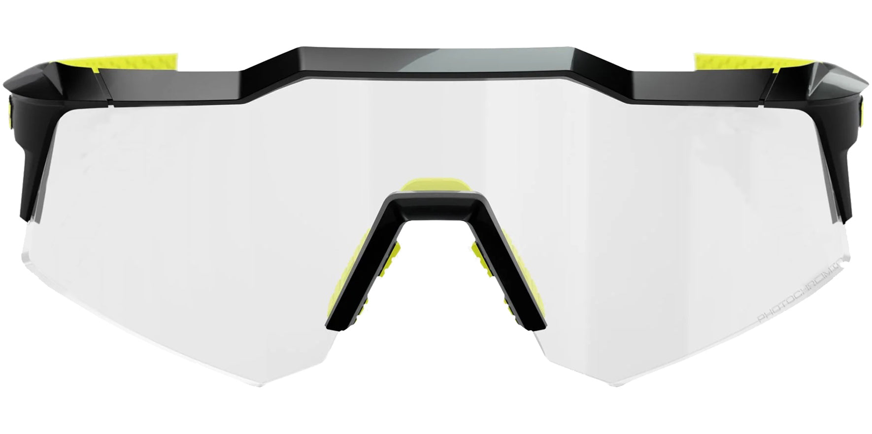 100% Speedcraft XS Gloss Black Photochromic Shield