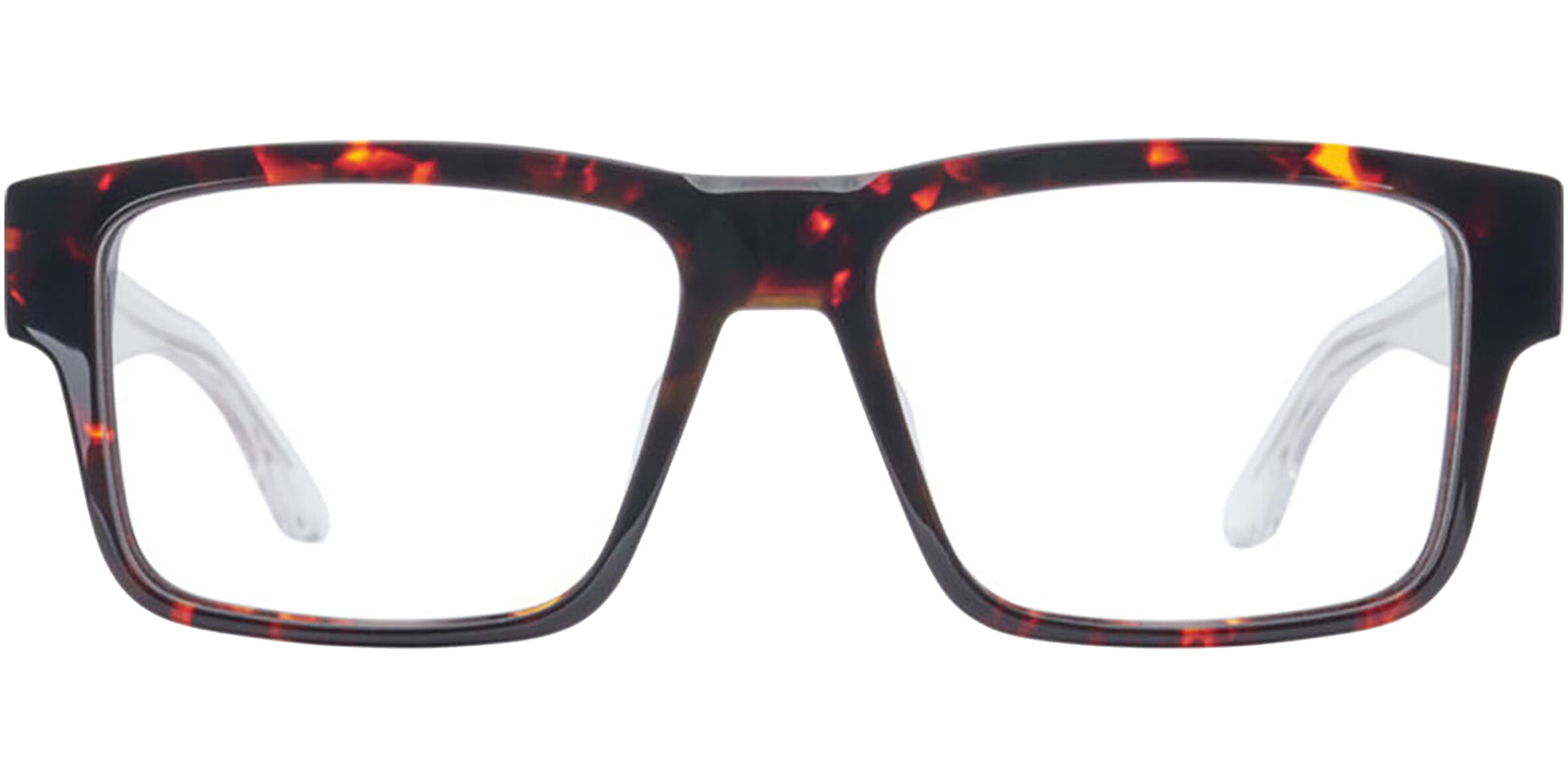 Spy Cyrusl 58 Square Eyeglasses w/ Spring Flex Hinges