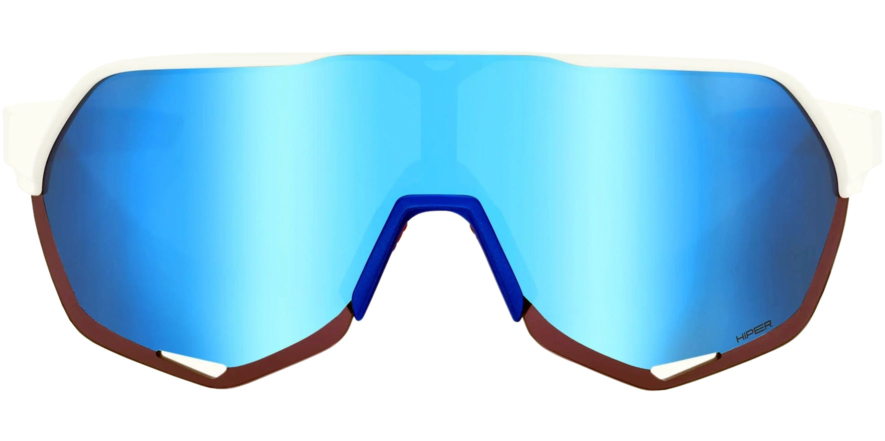 100% S2 TotalEnergies Team Matte White Shield w/ Bonus Lens