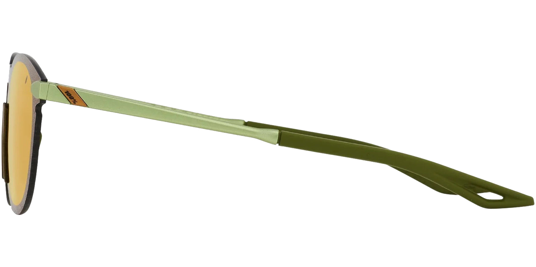 100% Legere Matte Viperidae Round w/ Mirror Lens