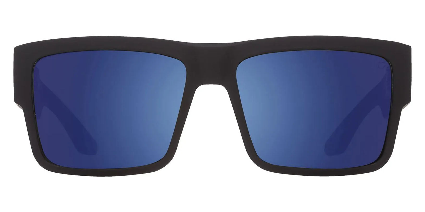 Spy Optics Cyrus Polarized Soft Matte Black Oversized Square - Eyedictive