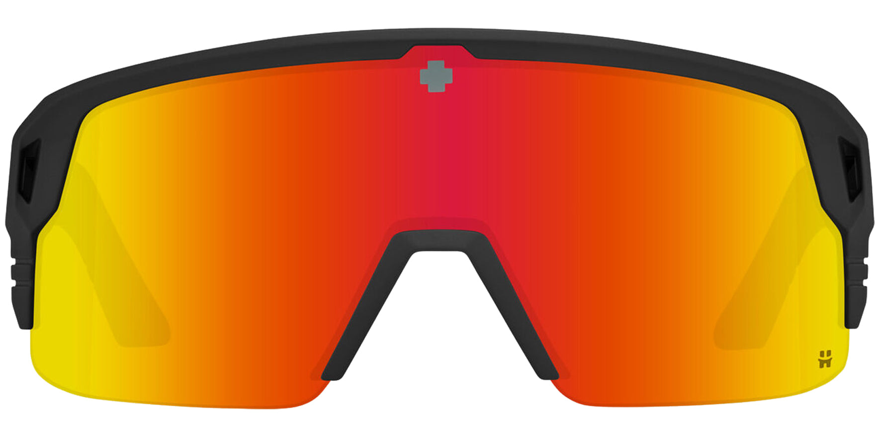 Spy Monolith 50/50 Semi-Rimless Sport Shield w/ Happy Lens - Eyedictive