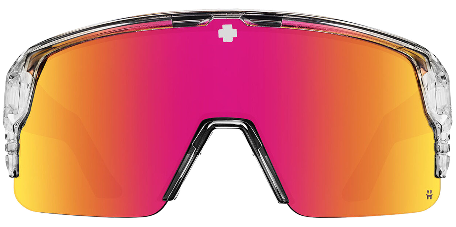 Spy Monolith 50/50 Semi-Rimless Sport Shield w/ Happy Lens - Eyedictive