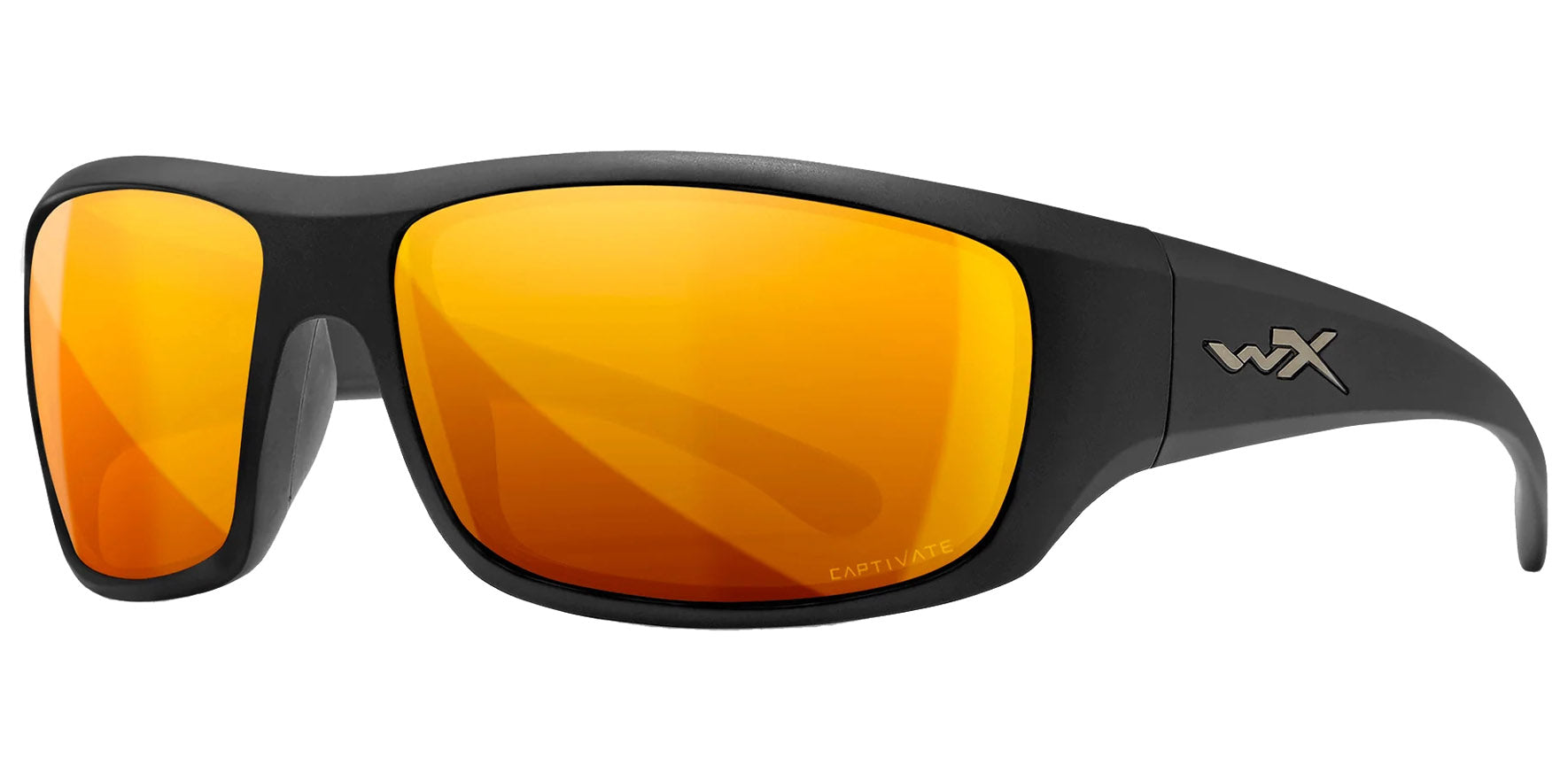 Wiley X Omega Polarized Wraparound w/ ANSI Z871.1 impact Resistant Lens