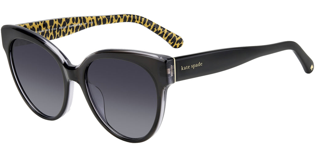 Kate Spade Aubriella Cat Eye Sunglasses NEW Black Grey Gradient w/ Case Kate Spade Aubriella Cat-Eye w/ Gradient Lens – Eyedictive main image 2