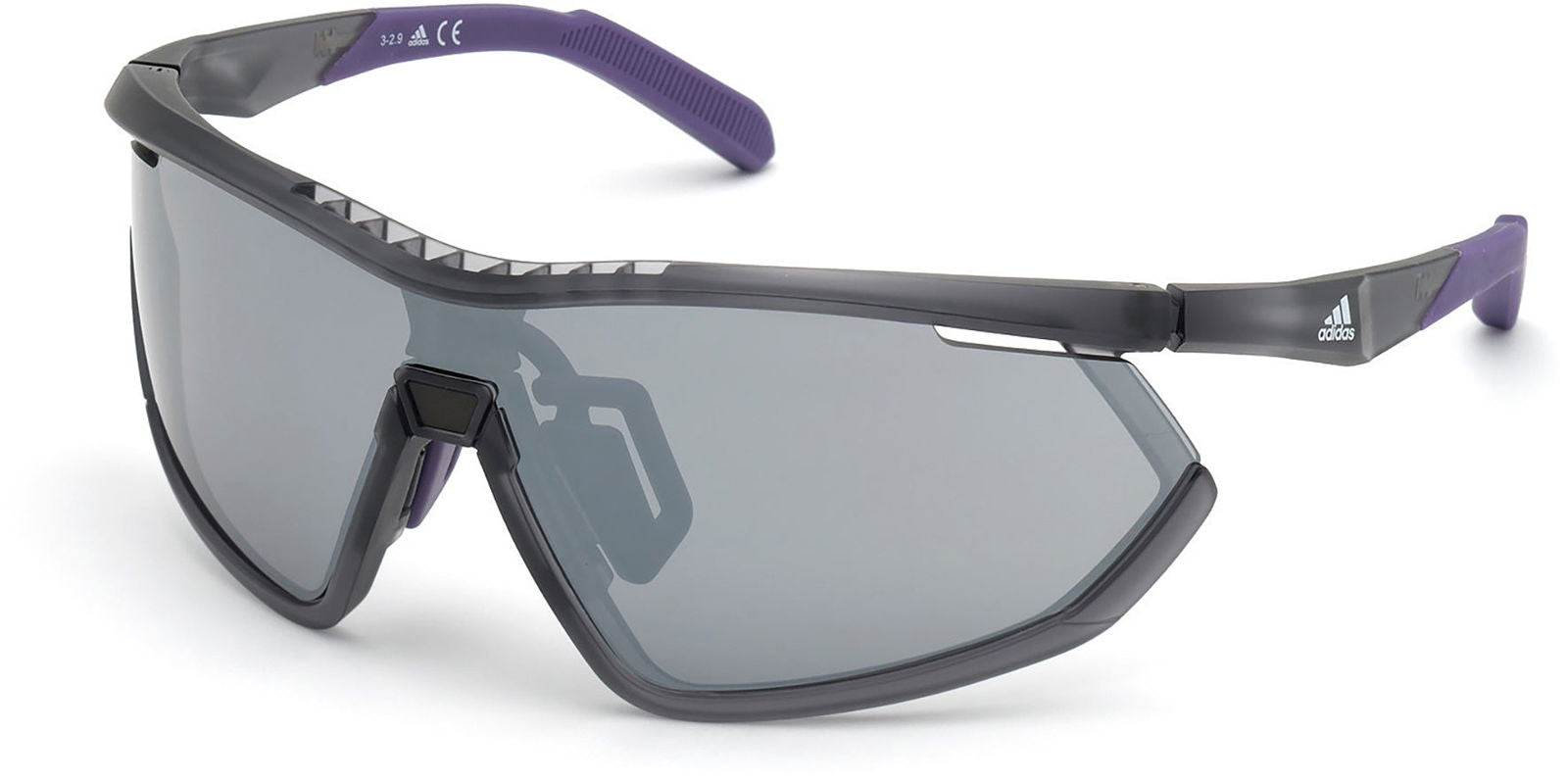 Adidas Sport Shield Wrap Sunglasses w/ Bonus Lens - Eyedictive
