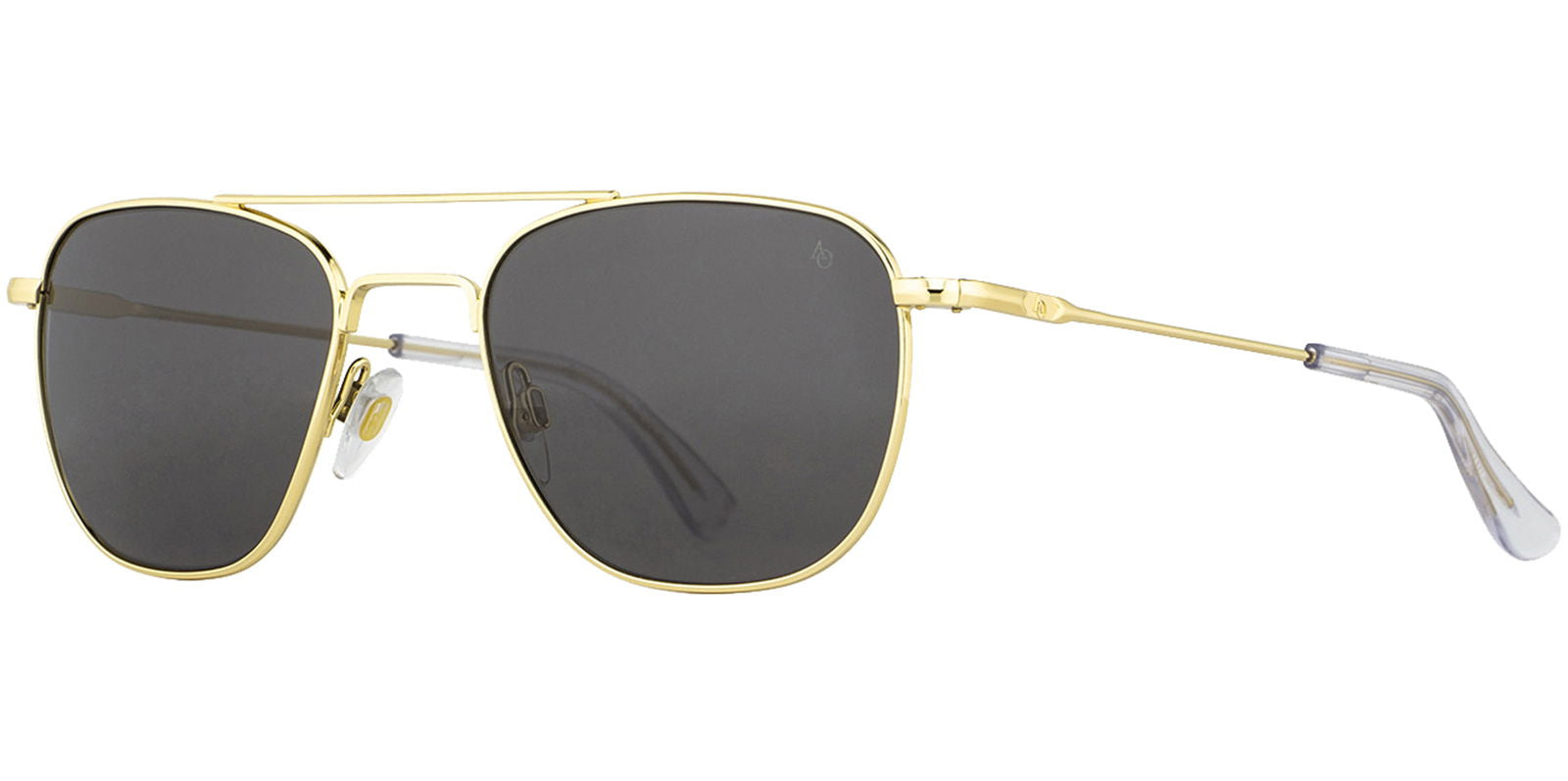 American Optical Gold-Tone Original Pilot w/ Glass Lens - Eyedictive