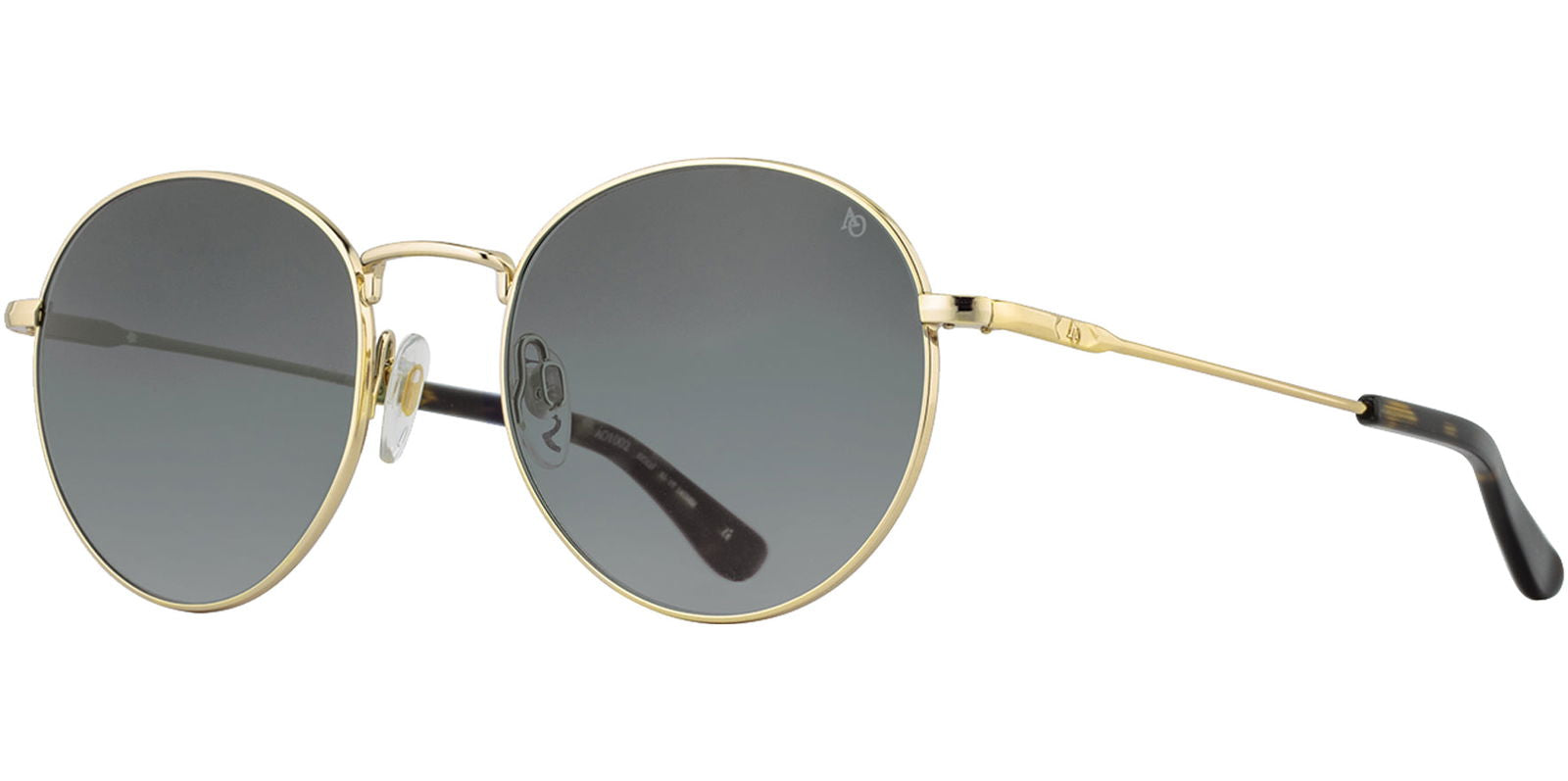 American Optical Gold-Tone Vintage Style Round - Eyedictive