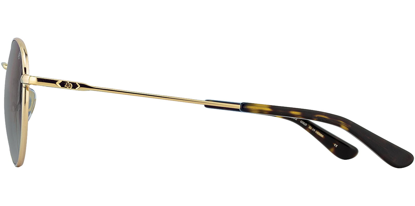 American Optical Gold-Tone Vintage Style Round - Eyedictive