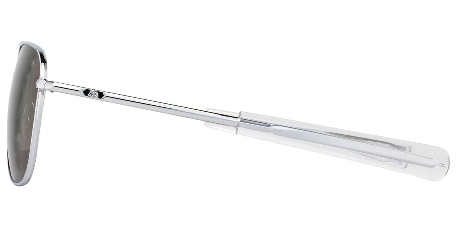 American Optical Silver-Tone Glass Lens Original Pilot - - Eyedictive