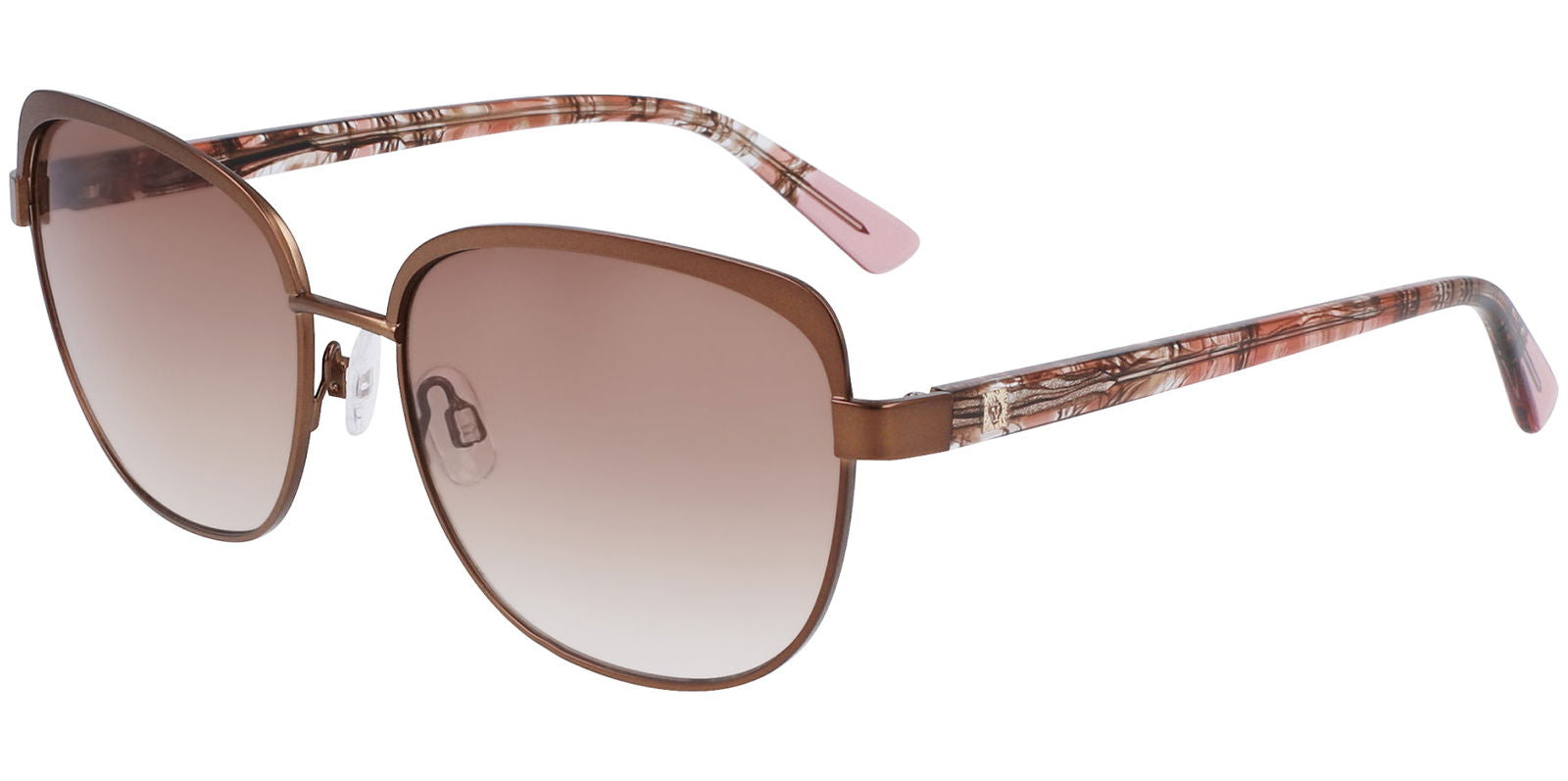 Anne Klein Square Brow-Line w/ Gradient Lens - - Eyedictive