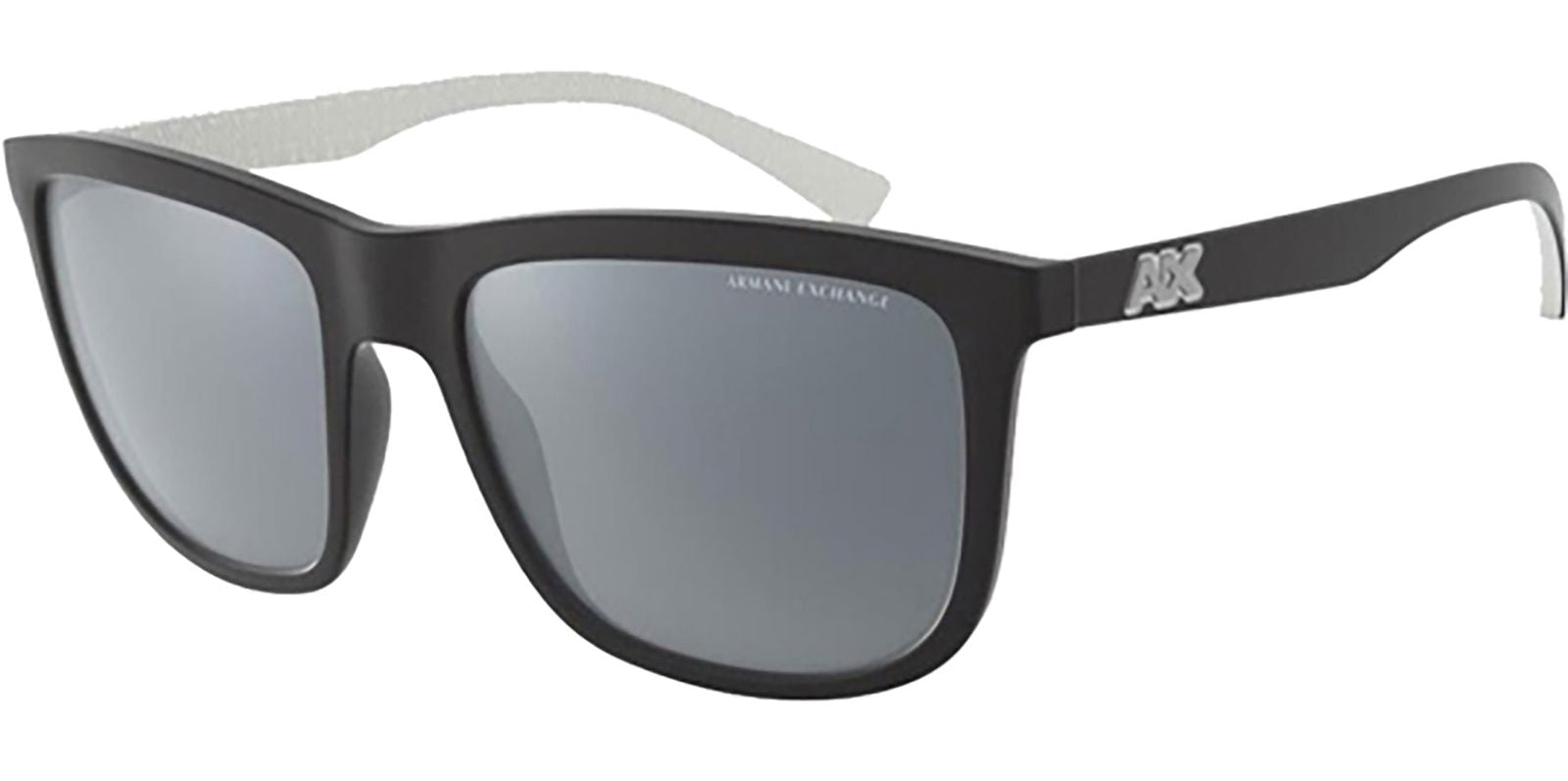 Armani Exchange Polarized Matte Black Square - - Eyedictive