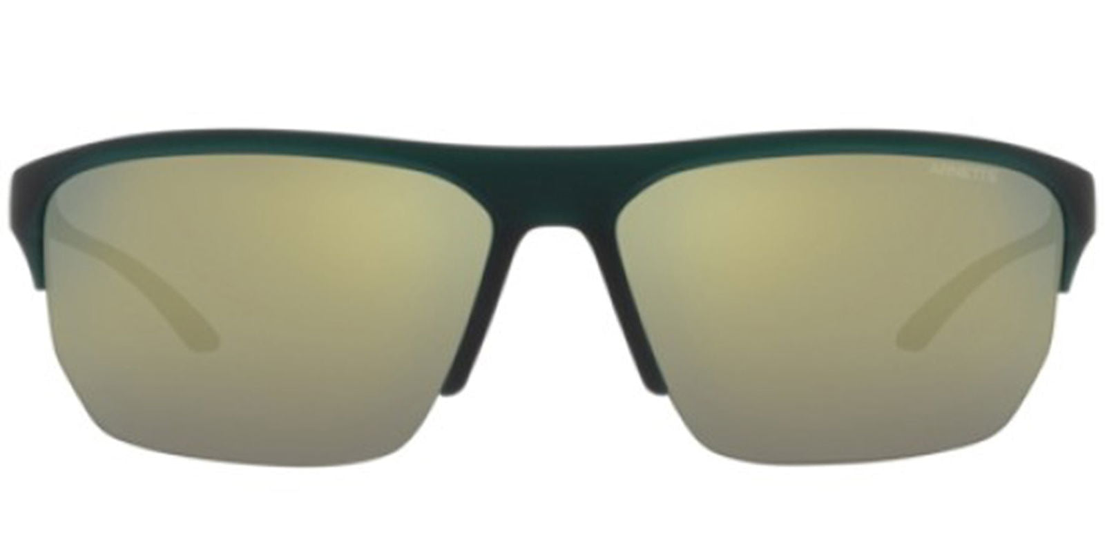 Arnette Dean II Matte Green Semi-Rimless Wrap w/ Bonus Lens - - Eyedictive