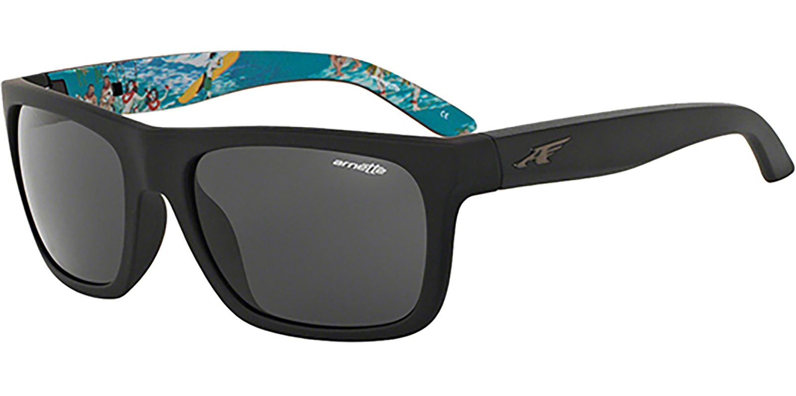 Arnette Dropout Fuzzy Black w/ Bonus Temples - - Eyedictive