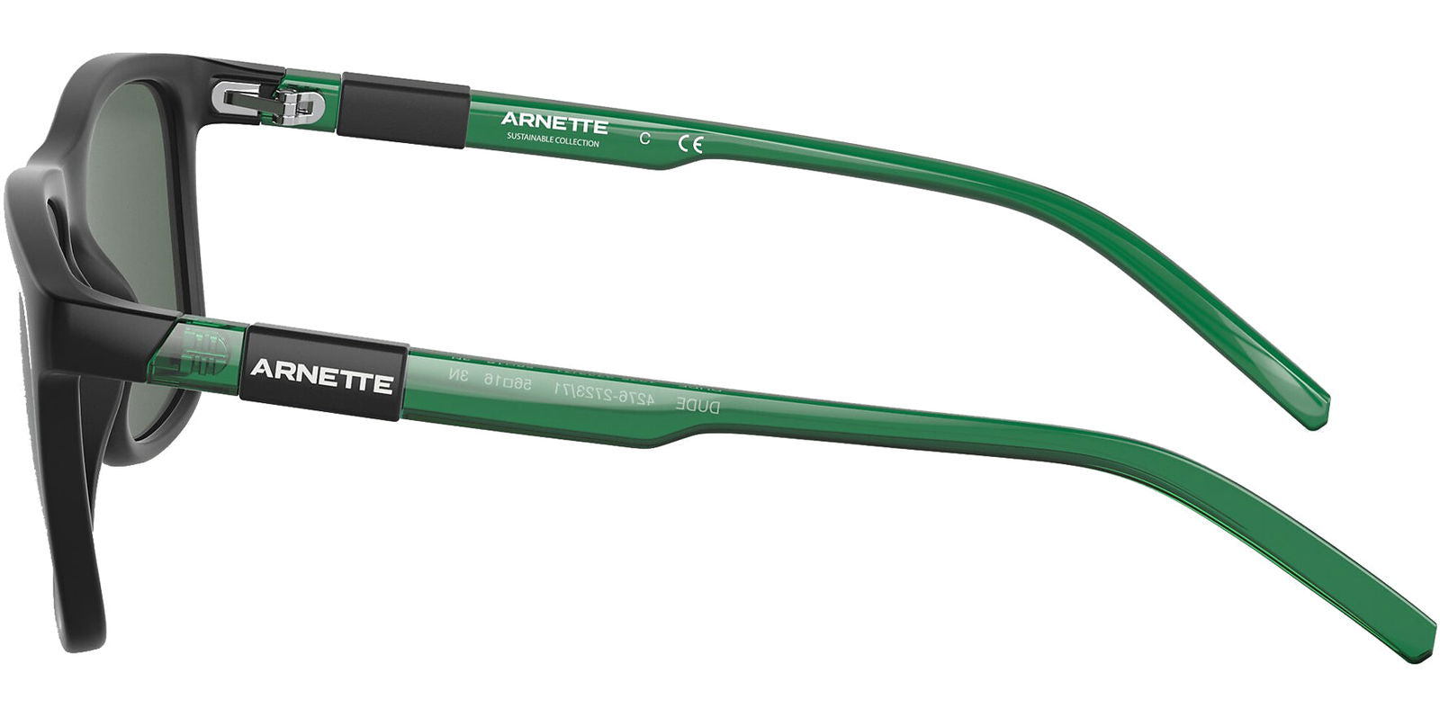 Arnette Dude Matte Black Square -  - Eyedictive