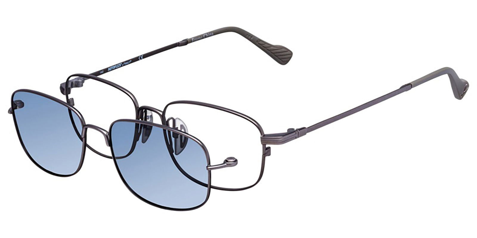 Autoflex by Flexon Eyeglass Frames w/ Magnetic Polarized Lens - - Eyedictive