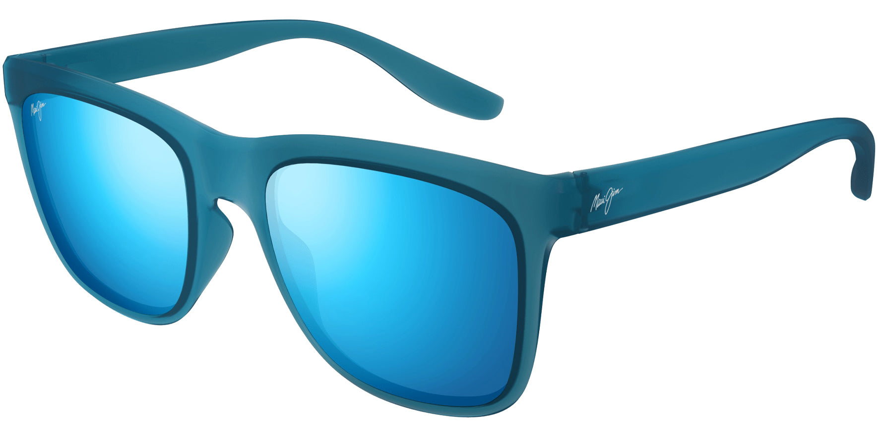 Maui Jim Pehu Polarized Soft Square w/ Mirror Lens