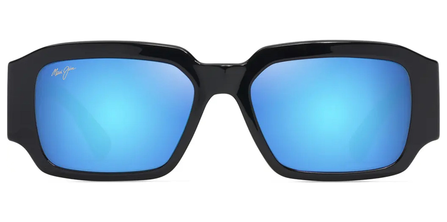 Maui Jim Polarized Kupale Wide Temple Rectangle