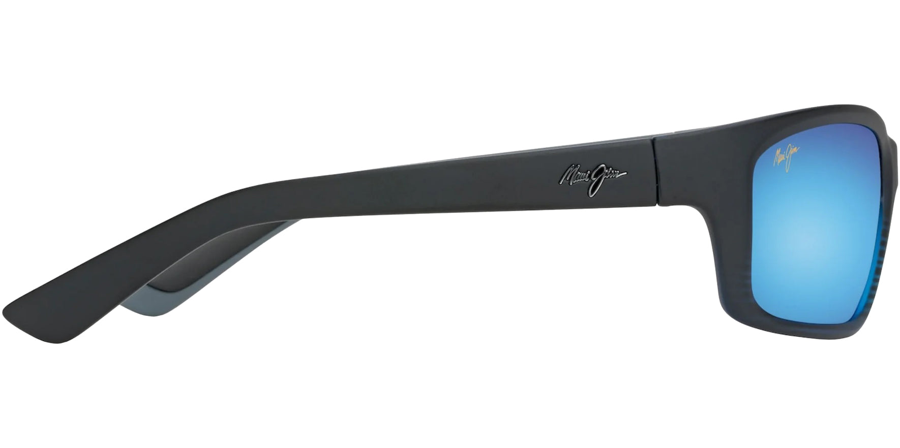 Maui Jim Kanaio Coast Polarized Matte Blue Wrap - Eyedictive