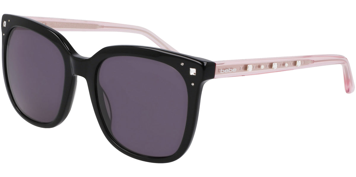 Bebe Soft Square w/ Crystal Stone Detailing