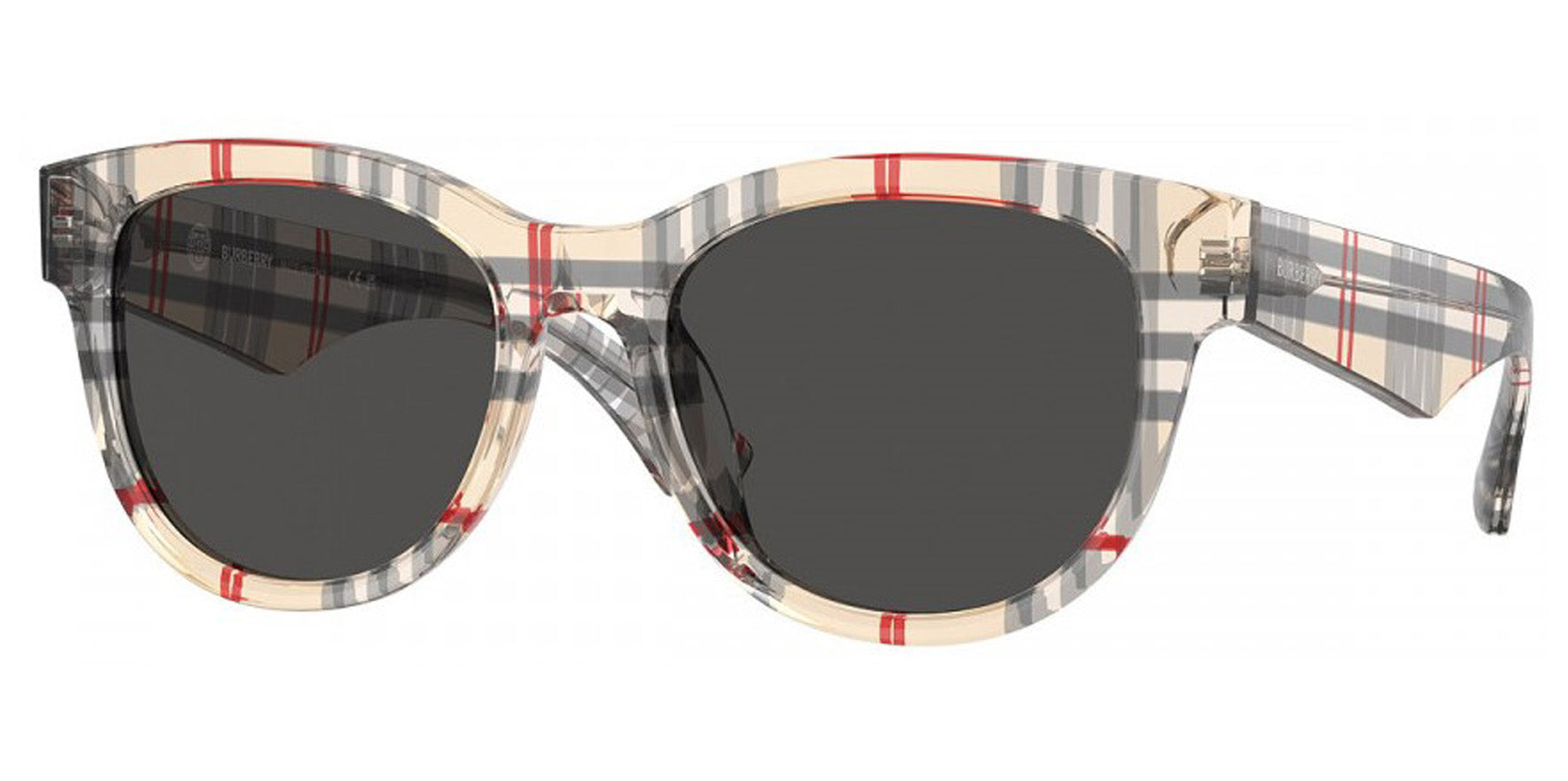 Burberry Crystal Vintage Check Rounded