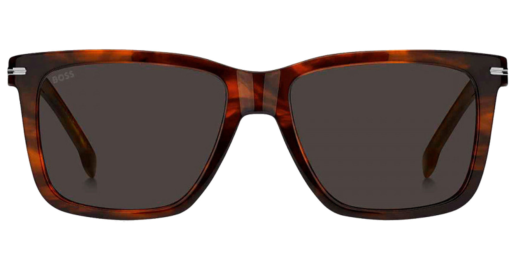 Hugo Boss Brown Horn Soft Square