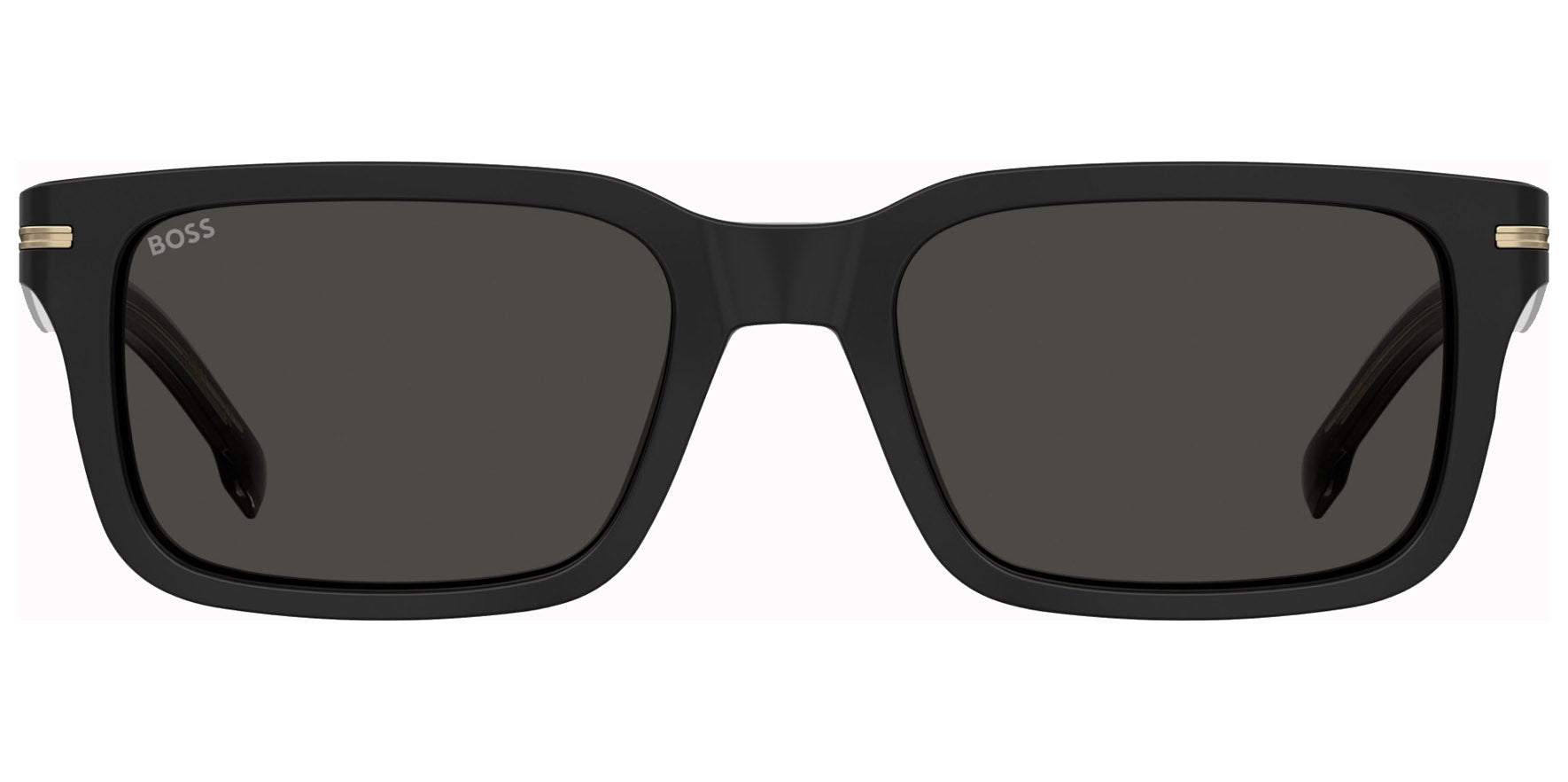 Hugo Boss Black Square w/ Gold-Tone Detailing