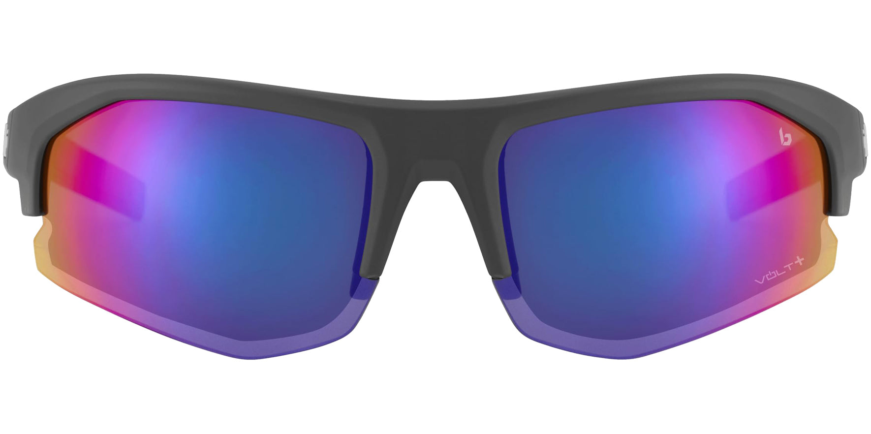 Bolle Bolt 2.0 S Matte Grey Semi-Rimless Wrap