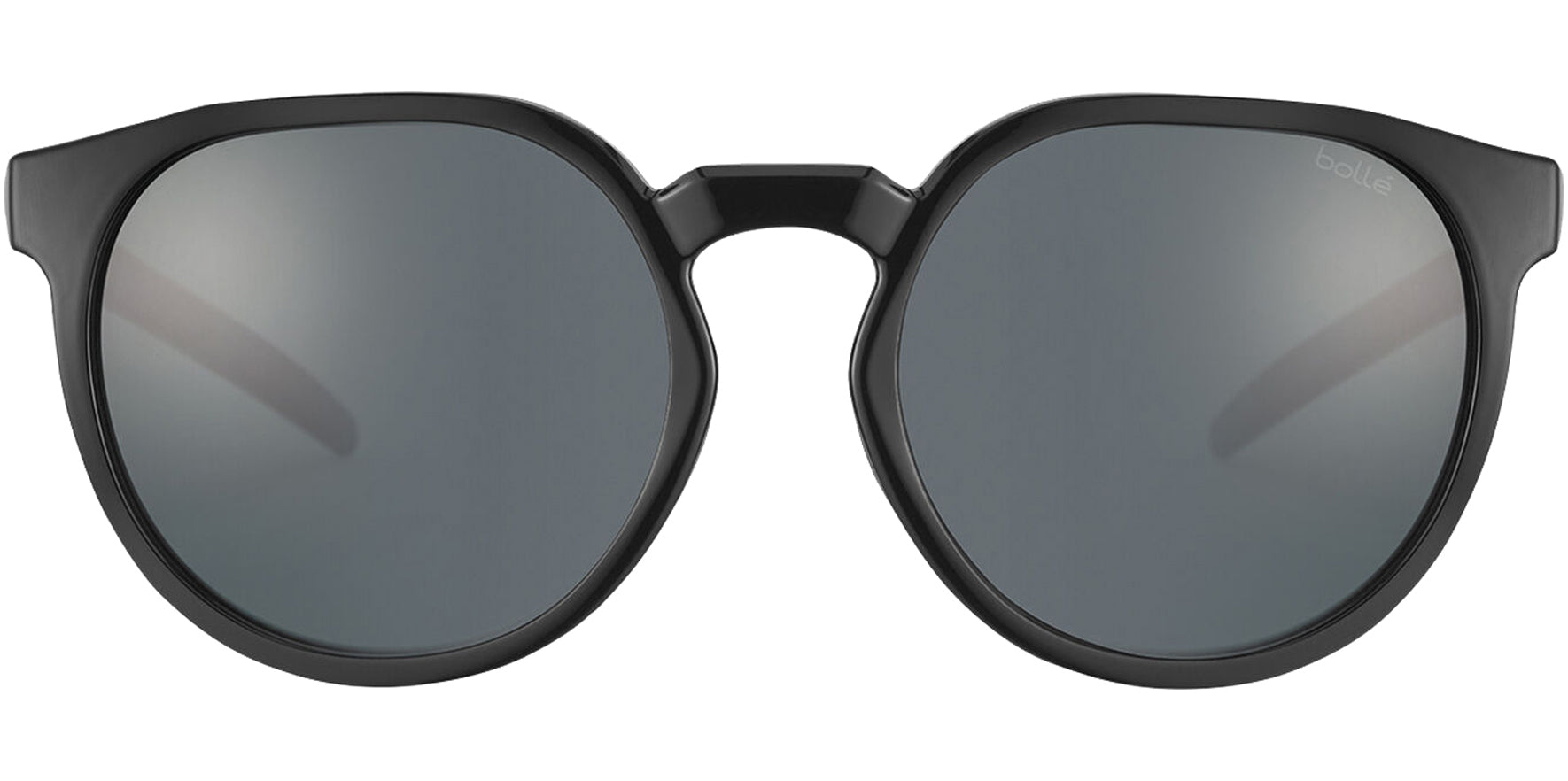Bolle Merit Shiny Black Round w/ Spring Temples