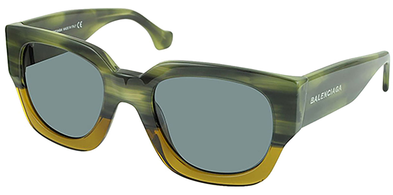 Balenciaga Multi-Havana Gradient Oversize - - Eyedictive
