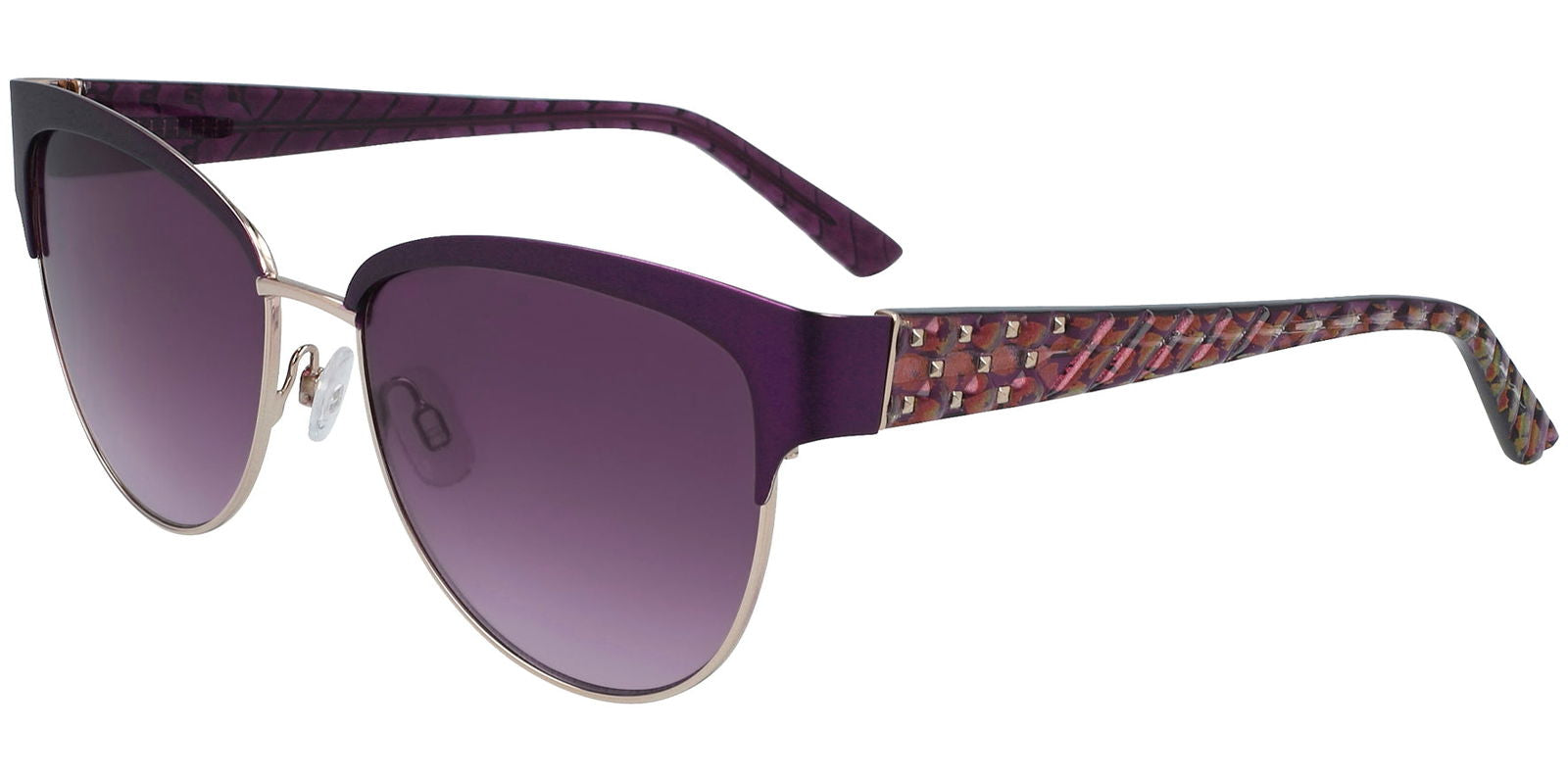 Bebe Brow-Line Cat-Eye w/ Gradient Lens - - Eyedictive