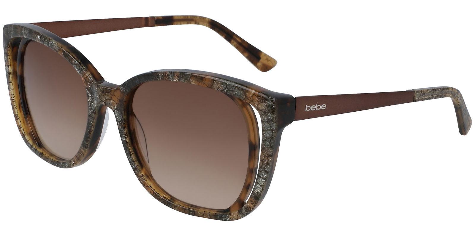 Bebe Floral Cutaway Soft Square - - Eyedictive