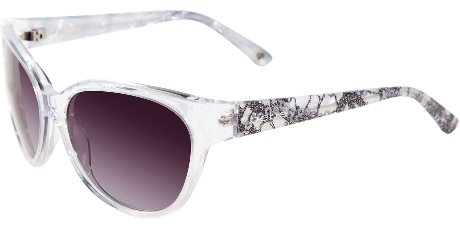 Bebe Foxy Translucent Cat-Eye w/ Gradient Lens - - Eyedictive