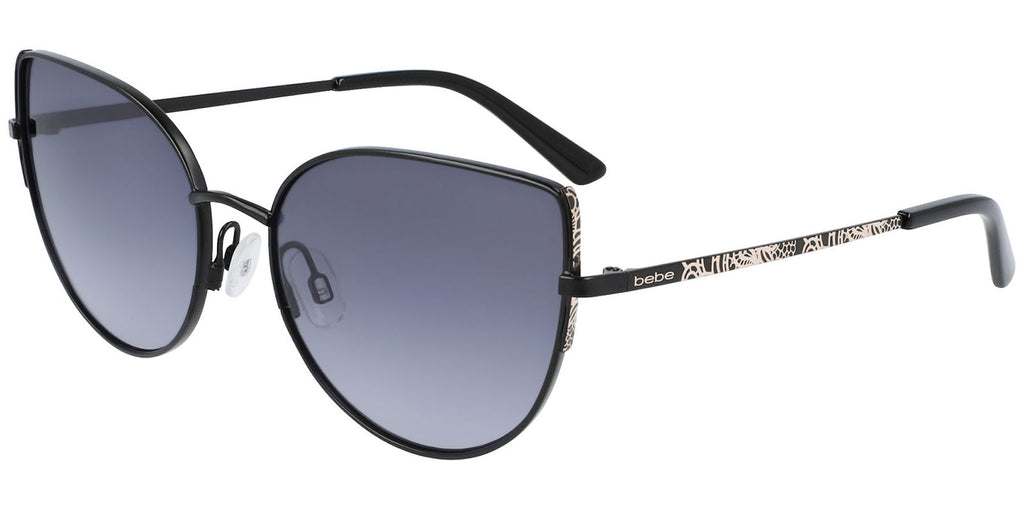 BRAND NEW Bebe Gradient Cat-Eye Sunglasses Sunglasses bebe 200 Topaz Gradient - Walmart.com main image 4